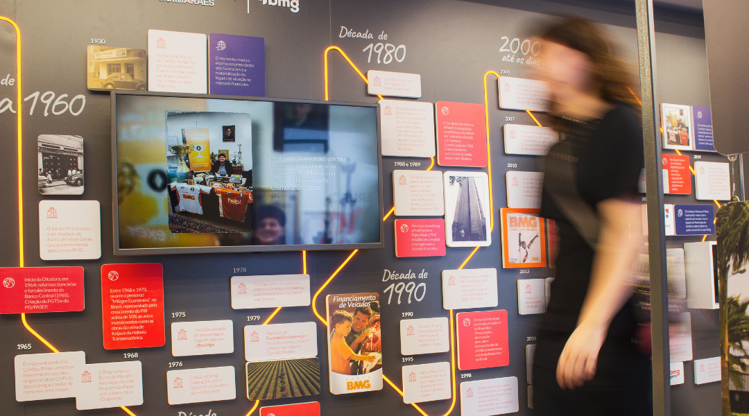 Centro de Memórias Bmg: transformando 95 anos de história em uma narrativa viva
