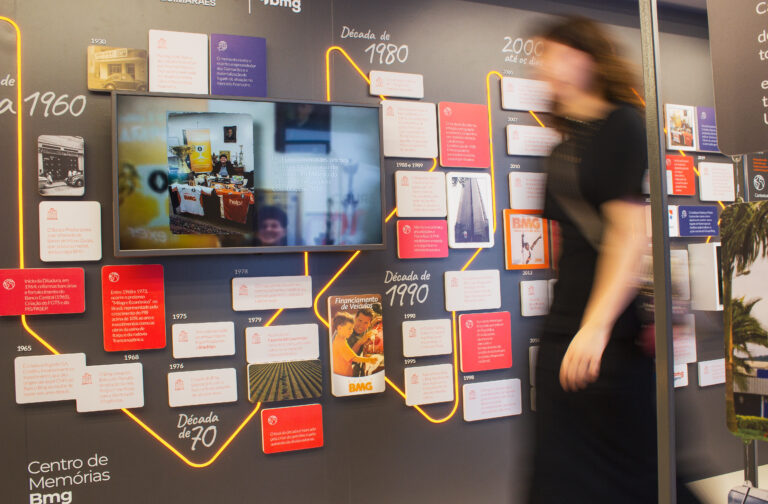 Centro de Memórias Bmg: transformando 95 anos de história em uma narrativa viva